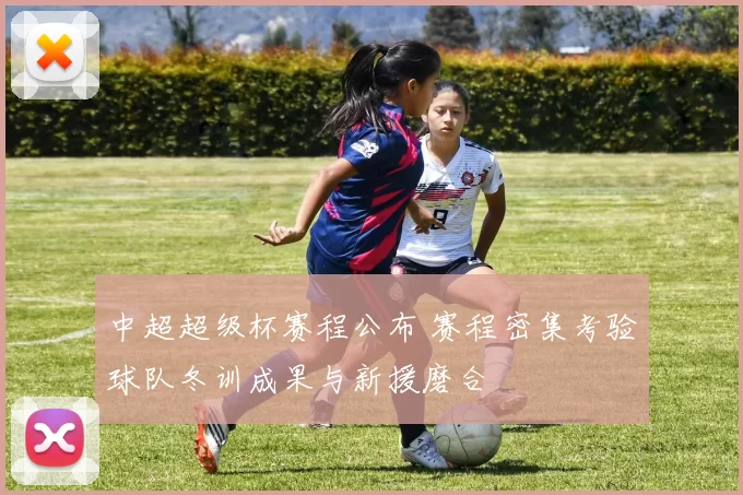 中超超级杯赛程公布 赛程密集考验球队冬训成果与新援磨合